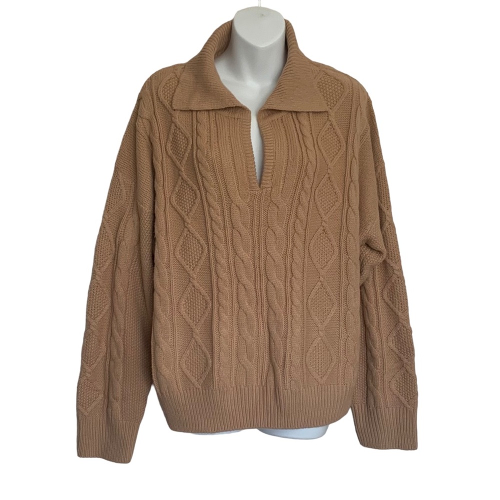Misguided Cable Knit Sweater Size 10/12